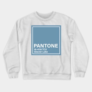 Pantone 16-4118 TCX Glacier Lake Crewneck Sweatshirt